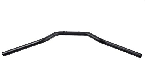Motorrad-Lenker, 22 Mm Stahl-Motorrad-Tracker-Lenker-Drag-Bar-Ersatzteil (Schwarz)