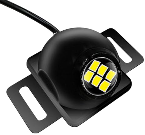 Kasmole Luz de Marcha atrás LED | Diseño Autoadhesivo Luz de Marcha atrás del Coche Luz LED de Marcha atrás para Coche Luz Auxiliar de Marcha atrás y estacionamiento