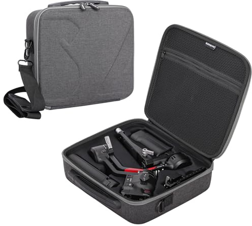 RC GearPro Ronin RS 4 Custodia per il trasporto Borsa a tracolla Antiurto Custodia rigida Borsa da viaggio per DJI RS 4 Ronin Stabilizzatore gimbal Accessori per il trasporto Portatile Protettivo Cust