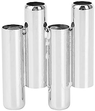 HVVENTY 1Pcs Stainless Steel Violin Tuner Pro Tuning Violin Mandolin Metal Pitch Pipe Pitchpipe Quick Simple String Tuner