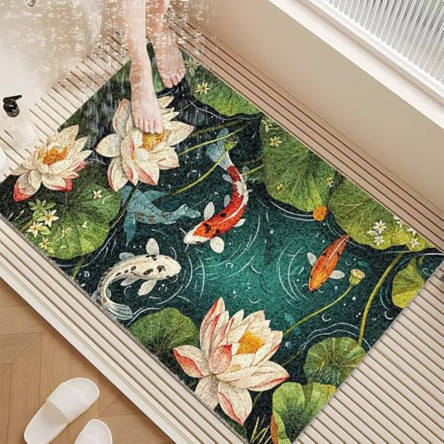 Pevfeciy Antirutschmatte Dusche 80X80 cm Modern Stil Duscheinlage rutschfest Weich Komfort PVC Antirutschmatte dusche mit Ablaufloch Hohe Wasserdurchlässigkeit für Nassbereiche
