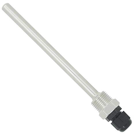 1/2 pouce ⌀ 10mm puits thermométrique pour bière maison kit thermomètre thermocouple inox acier 304 immersion 30 50 100 150 200 300 400 500mm (200mm)