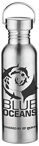SSI Blue Oceans - Botella de acero inoxidable (750 ml)