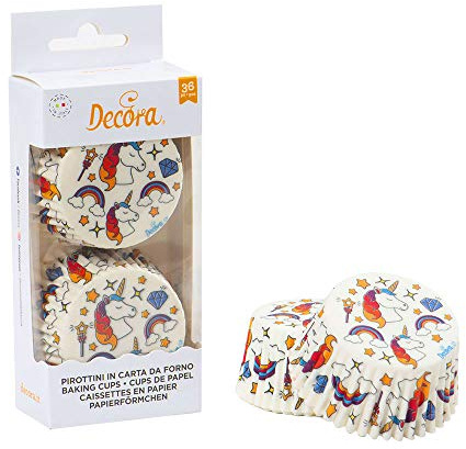 Decora 0339848 Cf 36 Pirottini White Magic Unicorn 50 X 32 Mm