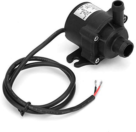 Bomba de Agua, DC 12V Sumergible Ultra Silenciosa para Estanque, Acuario, Fuente de Pecera, Potente Bomba de Agua con Cable de Alimentación