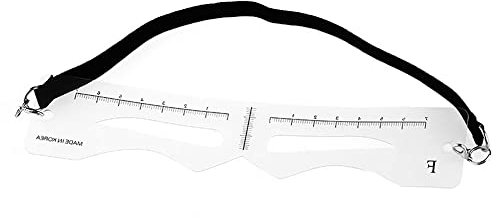 CENPEK 24pcs Stencil Righello per Sopracciglia Adesivo Trasparente per Modellare Le Sopracciglia Kit per la colorazione dell'henné Stencil - Strumento per Modellare Le Estensioni del sopracciglio