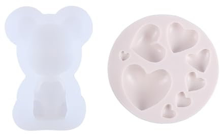 6 Stk Schimmel jahrestag hochzeitslaken pralinenformen heartstopped design silikonform gießform valentine day pralinenförmchen قرآن kuchen Schokolade kleine Werkzeuge 3d Kieselgel