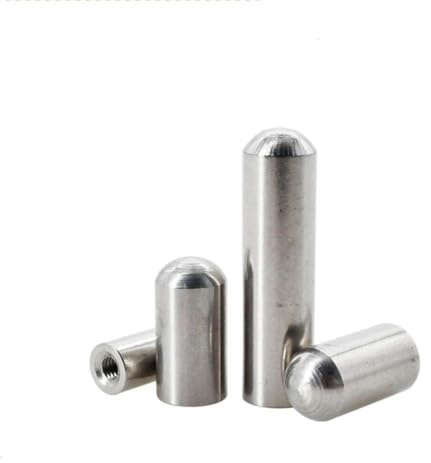 M3 M4 M5 M6 Dübel Innengewinde Schraubenmutter 304 Edelstahl Einzelrundkopf Zylinderstift Positionierungsstift Hardware-Befestigungselement-M4X16 (10 Stück)
