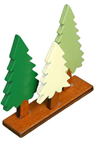 Anneome 1stück Holz Weihnachtsbaum Deko Niedlicher Desktop Baum Für Weihnachten Simulations-pinienbaum Dekoration Für Partys Und Festliche Anlässe Fördert Kreativität Und Fantasie