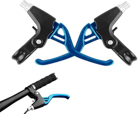 FIBOUND 1 Par Mandos Freno Bicicleta: Palancas Aluminio 22mm Diámetro para MTB/Carretera, Senderismo Ciclista & Tráfico - Ensamblaje Duradero Todo-Terreno