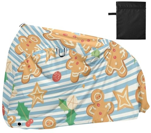 Stars Christmas Bike Cover Outdoor Waterproof Outdoor Road Bike Cover Bikes Storage