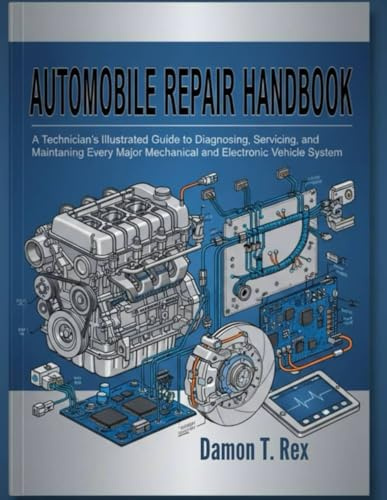 AUTOMOBILE REPAIR HANDBOOK: A TECHNICIAN'S ILLUSTRATED GUIDE TO DIAGNOSING, SERVICING, AND MAINTAINING EVERY MAJOR MECHANICAL AND ELECTRONIC VEHICLE ... HOMEOWNERS, TECH ENTHUSIASTS, AND GARDENERS)