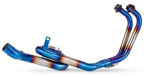 Exhaust Pipe Silencer Motorcycle Slip On Middle Pipe For YZF R25 R3 MT03 2015 2016 2017 2018 2020 YZFR25 YZF -R3 MT-03 Exhaust System Mid Tube Motorbike Connecting Tube