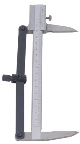 Tomantery Calibrador Vernier de Acero Inoxidable Medición Precisa para Proyectos de Carpintería, Metalurgia y Bricolaje Calibrador Manual de 0-150 Mm para Profesionales