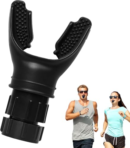Atemtrainer Lungentrainer, Oxyfit Atemtrainer mit Einstellbaren Widerständen, Lungentrainer Sport Atemtrainer, Breathing Trainer für Männer und Frauen zum Lunge und Hypoxie-Training