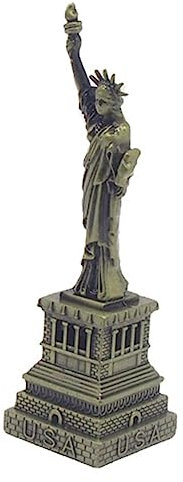 GETAJGHSD Statue Der Freiheit Metallskulptur Für Wohn Und Büroszene Dekorationsfigur Kreative Tischdekoration Modernes Design Leicht Und Kompakt Für Sammlungen