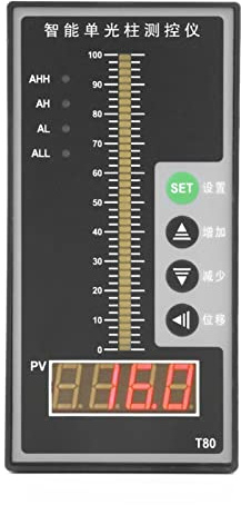 Cocoarm Trasmettitore di Livello del Liquido, Design in Acciaio Inossidabile, Misurazione Ad Alta Precisione Fino a 656 Piedi per Acqua e Fognature