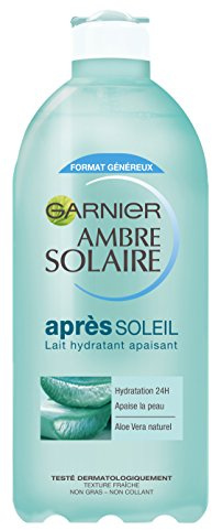 Garnier Ambre Solaire After Soleil Feuchtigkeitsmilch, beruhigend, mit Aloe Vera, 200 ml
