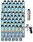 Dstock60-48 Stück Bauschaum/Montageschaum 750 ml - 1 Sprühpistole- 1 Schaumreiniger - Profi PU-Schaum - Isolierung, Kleber, Abdichtung - für den Innen- und Außenbereich
