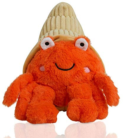 Cuddly Hermit Crab Soft Toy 35cm Corduroy Shell Plush Kids Stuffed Animal Age 1 2 3 4 Beehive Toys