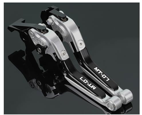 DINGYIG Für Y&amaha MT-07 FZ07 MT07 2014-2024 Motorrad Zubehör Bremshebel Kupplungshebel Set Einstellbare Klappgriff Schutz Hebel Motorrad Bremshebel