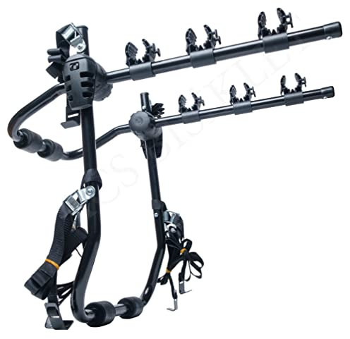 ACS PRO - 3 portabicicletas, 3 soportes para bicicletas, fácil de usar, puede transportar 3 bicicletas