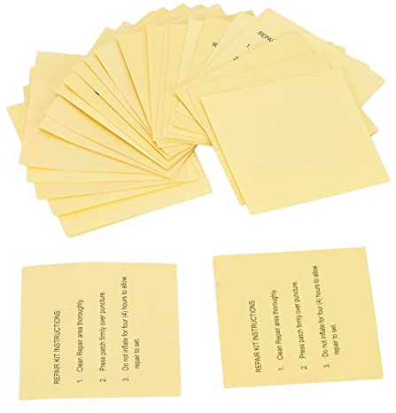 KIMISS 30 Pcs Self-Adhesive Repair Patches Kit Inflatable Pools, Swimming Rings, Toys, and Tents - -Lasting and Easy to Use