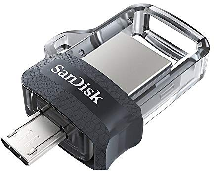SanDisk Ultra 16GB Dual USB Flash Drive USB M3.0 up to 130 MB/s