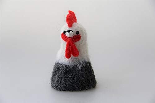 Baden Frühling Ostern Eierwärmer Hahn 12 Stück Höhe 10 cm Farbe Rot One Size