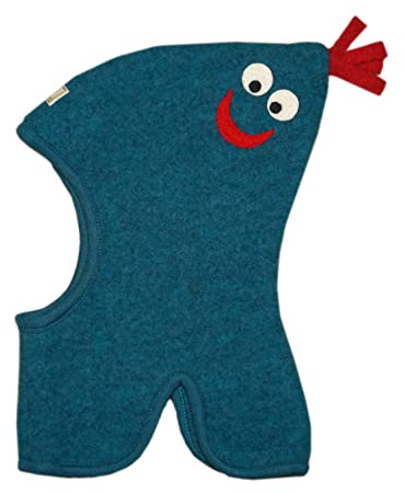 PickaPooh Kinder Zipfelmütze/Schlupfmütze Max Bio-Wollfleece