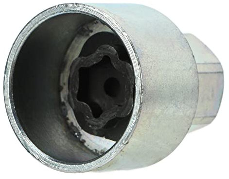 KIMISS Zócalo de Tuerca Antirrobo, Perno de Cubo, Llave de Bloqueo de Rueda, Reemplazo de Enchufe de Tuerca Antirrobo para 1 3 5 6 7Series X1 X2 X3 X4 X5 X6 Z4 052 (056)