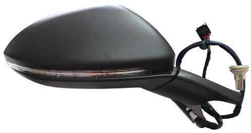 Elektro-Rückseite: Therm. C/Fan rechts [Fahrzeugseite] für Auto: Golf VII – Schale zum Lackieren – C/Speicher 10 PIN