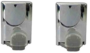2 Pezzi/4 Pezzi/8 Pezzi Ganci Inferiori per Porta della Doccia/rulli per Porta della Doccia/Ganci Inferiori per Porta della Doccia (Taglia : 2pcs)