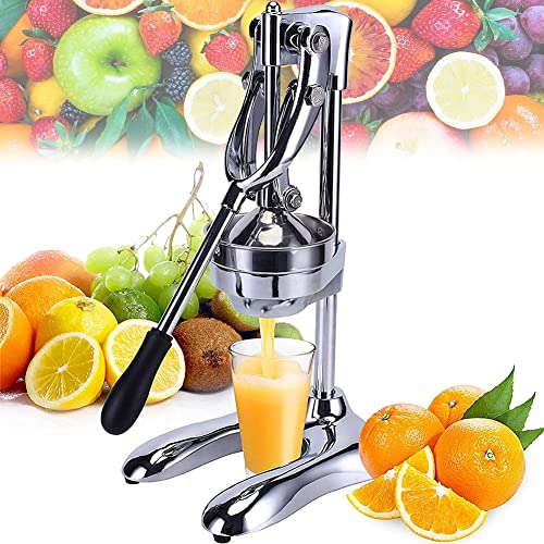Macchina Commerciale, Spremiagrumi Professionale e Spremiagrumi, Spremiagrumi Manuale, Estrattore per Frutta Pesante Commerciale di Grande Diametro per Limoni Freschi, Melograno, L