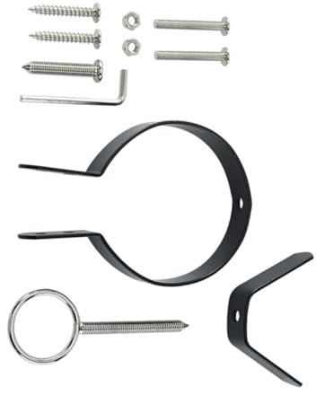 Anneome 1set Portaprosciutto Professionale Ferro Per Stoccare e Fissare Prosciutto Spagnolo e Italiano Per Casa Ristoranti e Eventi