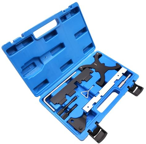 Zalydala Set di attrezzi per la regolazione del motore, set di attrezzi per la regolazione del motore, set di strumenti di regolazione del motore per Ford, Mazda Volvo, set da 9 pezzi, acciaio