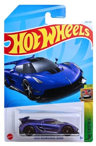Hot Wheels - 2020 Koenigsegg Jesko - HW Exotics 2/10 - HTC21 - Short Card - Supersportwagen - Iris Purple - Mattel 2024-1:64