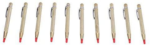 Bolígrafo de Grabado, Herramienta de Trazado, Punta de Carburo de Tungsteno, Herramienta de Marcado, 10 Bolígrafos de Grabado de Aluminio, Trazador de Metal para Cerámica,