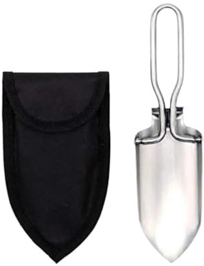 Multifunktionaler Gartenspaten aus Edelstahl, Grenzspaten, Kompostierungsspaten, Umpflanzungsspaten, einfacher ergonomischer Griff, kann for Pflanzen, Graben, Jäten, Landschaftsbau, Eisoberflächenbeha