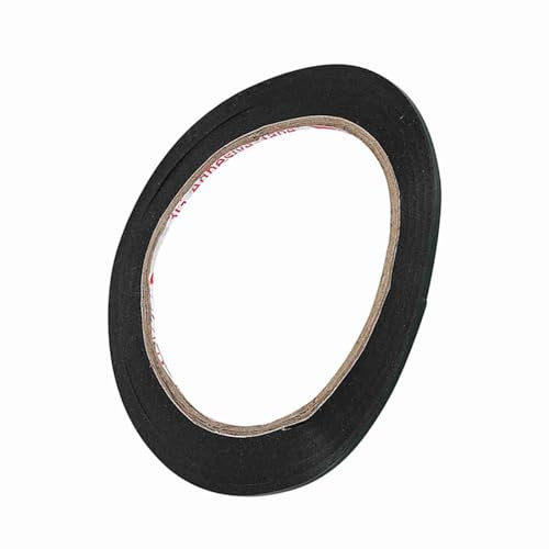 Cinta Autoadhesiva de Espuma Negra para Decoración de Automóviles y Construcción de Herrajes, Resistente Al Agua, 10 M de Longitud