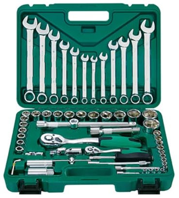 Kit de carraca Herramientas de reparación de automóviles, kit de reparación de automóviles de 1/4 de pulgada, llave de vaso, combinación de herramientas de trinquete, juego de herramientas de embalaje