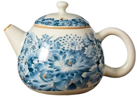Tetera Tetera de cerámica, tetera, elaboración de té, té doméstico, tetera individual, juego de té Kung Fu Tetera para Estufa