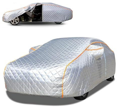 Hail Proof Car Cover for Jaguar XK 1996-2006 (476 x 183 x 130cm),5 Layer, Waterproof, UV Protection - Shields Against Hail, All Weather Car Cover,Durable