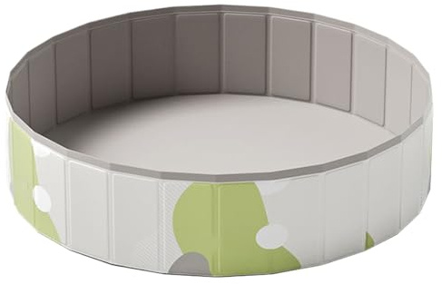 JINGLING Piscina plegable, piscina infantil plegable para jardín, construcción de flash, fácil almacenamiento, diversión al aire libre, para mascotas, actividades familiares