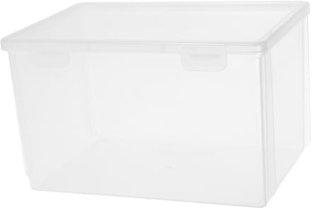 Homoyoyo Scatola Trasparente Cd Dvd Organizer Antipolvere e Antiumidità Custodia Portaoggetti Per Comics e Album Film Casa Design Elegante e Resistente