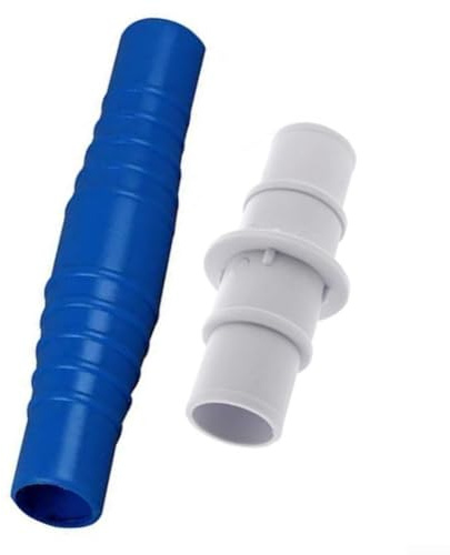 Vacuum Cleaner and Filter Pump Hose Connector Coupling for 4 and 2 Inch Hose Sizes Providing Secure Fit