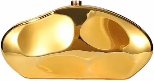 Mayhug Clutch-Taschen für Damen, Acryl, Abend-Clutch, einzigartiges Drahtgeflecht-Muster, Glitzer-Handtasche, Schultertasche, Bankett, Abschlussball