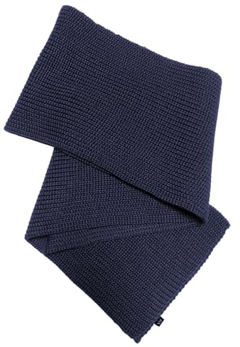 Blauer Peter - gestrickter Schal - Schurwolle - uni - 9 Farben