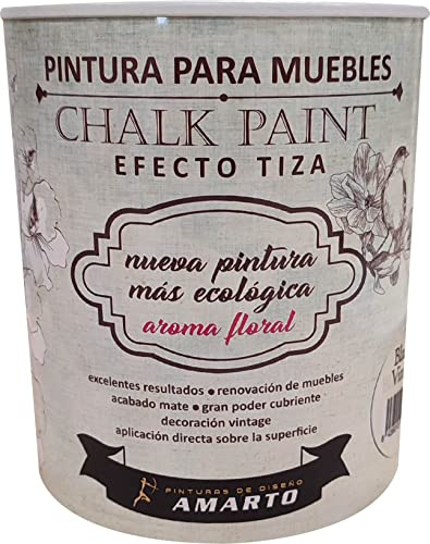 CHALK PAINT PINTURA A LA TIZA. 750ml (VERDE VINTAGE)