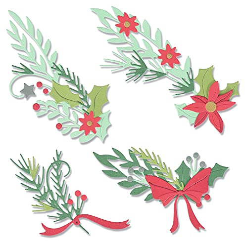 Sizzix Thinlits Die Weihnachts-Banner im Thinlits Stanzset